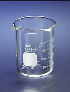 VASO DE PRECIPITADO DE 250 mL 1000-250